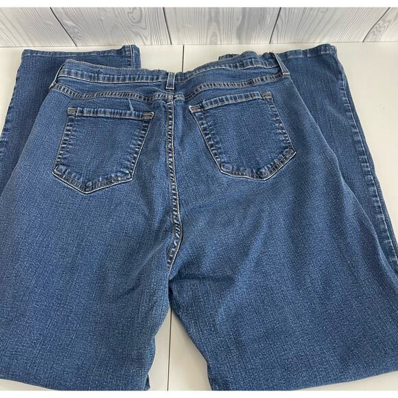 NYDJ Womens Jeans Sz 16 Not Your Daughters Straight Blue Jean - Picture 3 of 8